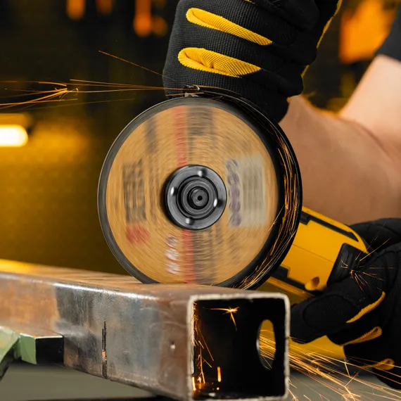 Круг отрезной по металлу, 125 х 0,8 х 22,2 мм, WA60TBF// Denzel