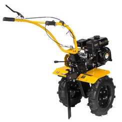Мотоблок DPT-470, 7 л.с, ременное сцепление, ширина 85 см, глубина 35 см, фрез 3 х 4, ШОМ, передачи 3В/1Н Denzel