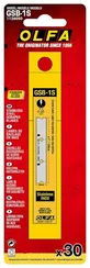 OLFA 30 шт, прямые лезвия GSR-1/3B GSR-2 для скребков 120 мм (OL-GSB-1S)