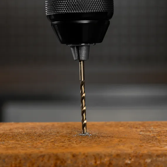 Сверло по металлу, 3,2 мм, HSS Co-8% // Denzel