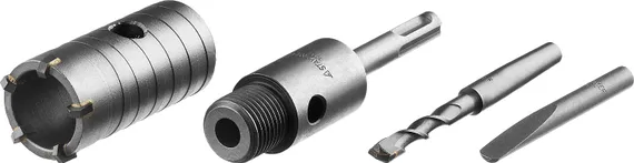 STAYER 35 мм, SDS - Plus, 5T, коронка по бетону с оснасткой (29190-35)