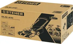 STEHER 410 мм, 3.5 л.с., бензиновая газонокосилка (GLM-410)