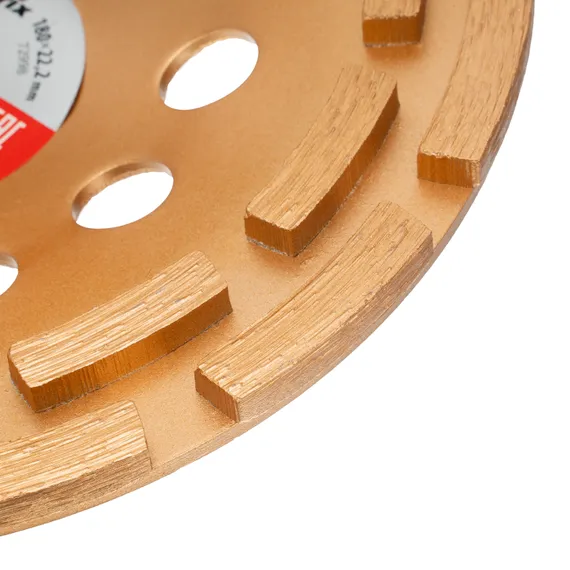 Чашка алмазная зачистная, 180 мм, двухрядная Matrix