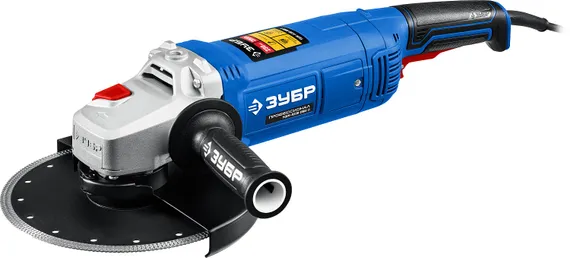 УШМ, (болгарка) электрическая, ЗУБР 2000 Вт, d230 мм, Профессионал (УШМ-П230-2000 П)