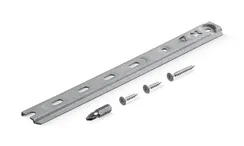 ЗУБР Планка-Волна Антиблик 190 мм, крепеж для фасадной и террасной доски, термодиф. покрытие, с саморезами и битой, 50 шт, Профессионал (307031-190)