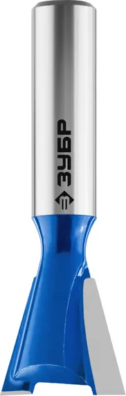 ЗУБР 19 x 20 мм, угол 7°, фреза пазовая фасонная ″Ласточкин Хвост″, Профессионал (28748-19)