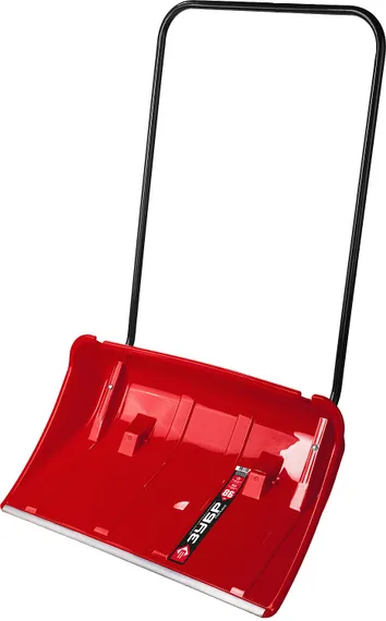 ЗУБР ПОЛЮС, снеговой движок (скрепер), на колесиках, пластиковый ковш 860мм (39939)