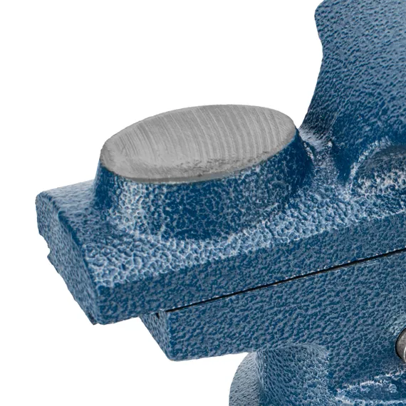 Тиски слесарные, настольные, поворотные, ширина рабочих губок 65 мм, наковальня Сибртех