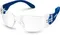 ЗУБР БАРЬЕР, открытого типа, прозрачные, облегчённые, стекло устойчивое к царапинам и запотеванию, защитные очки, Профессионал (110487)
