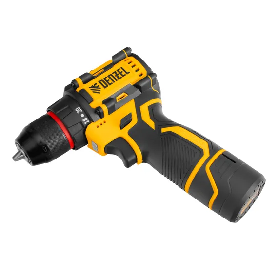 Дрель-шуруповерт аккумуляторная бесщет. CDH-BL-12, Li-Ion, 12 В// Denzel