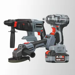 Набор PROFIPOWER 3 в 1 :УШМ MKDGA-18V + гайковёрт MKBL-18B + перфоратор MKDHR-18V E0095