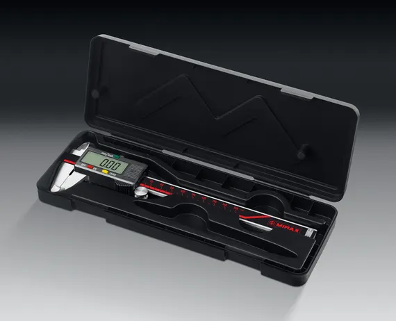 MIRAX 150 мм, электронный стальной штангенциркуль (34413-150)