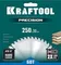 KRAFTOOL Precision, 250 х 30 мм, 60Т, пильный диск по дереву (36952-250-30)