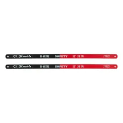 Полотна для ножовки по металлу, 300 мм, 24 TPI, биметаллическое, 2 шт Matrix