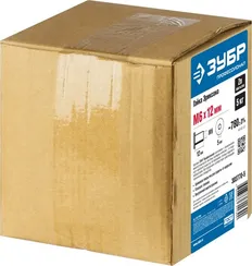 ЗУБР M6 x 12 мм, шест. 5 мм, цинк, 5 кг, гайка Эриксона с плоской головкой, Профессионал (303770-5)