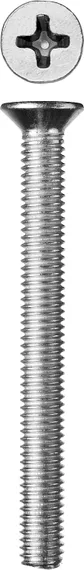ЗУБР DIN 965, кл. пр. 4.8, M6 х 65 мм, цинк, 5 кг, винт с потайной головкой (303110-06-065)
