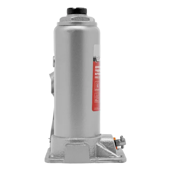 Домкрат гидравлический бутылочный, 4 т, h подъема 194-372 мм, в пластиковом кейсе Matrix