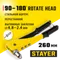 STAYER MS-180, 90 - 180°, 2.4 - 4.8 мм, 260 мм, переставной заклёпочник (3107)
