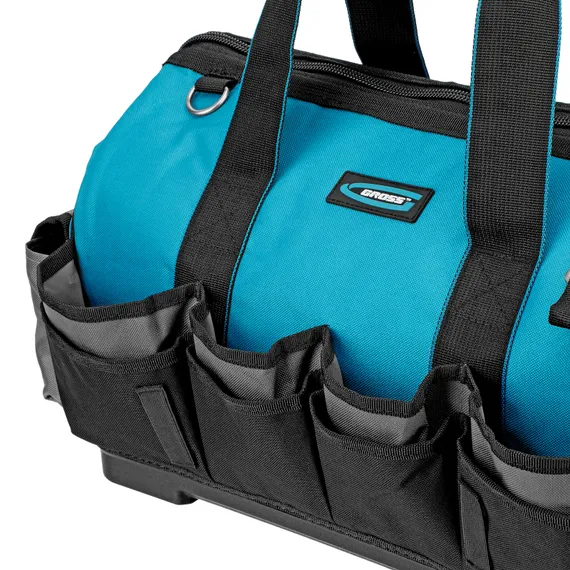 Сумка для инструмента HanD Werker, 42 кармана, дно пластик, наплечный ремень, 475 х 260 х 360 мм Gross