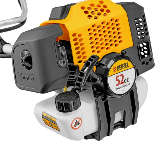 Триммер бензиновый DGT 520S, 52 см3, 3 л. с, разъемная штанга, состоит из 2 частей Denzel