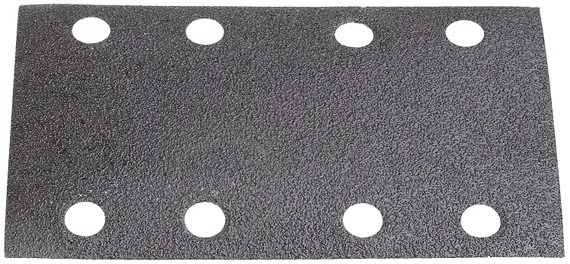 Лист шлиф. универс. URAGAN ″Оптимал. для мягких пород дерева″ 8 отв. по линии, на липучке, для ПШМ, P60, 80х133мм, 10шт