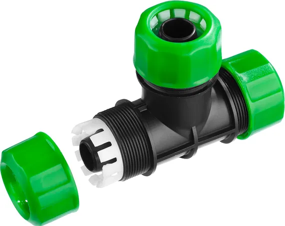 РОСТОК RW-34, 3/4″ х 3/4″ х 3/4″, пластик ABS, цанговый тройник (426372)