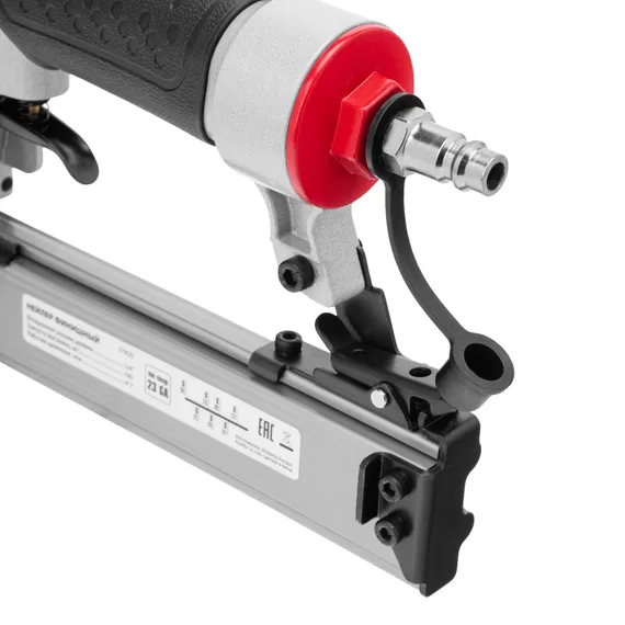 Нейлер финишный, шпилькозабивной пистолет, пневматический, гвоздь 23GA D 0.64 мм  длина 10-30 мм Matrix