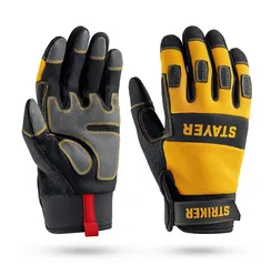 STAYER STRIKER р.XL (10), комбинированные перчатки для тяжелых механических работ (11410-XL)