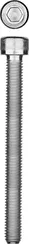 ЗУБР DIN 912, кл. пр. 8.8, М8 х 70 мм, цинк, 5 кг, винт с внутренним шестигранником, Профессионал (30318-08-070)