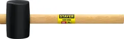 STAYER 680 г, чёрная резиновая киянка (20505-75)