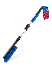 ЗУБР телескопическая щётка от снега со скребком автомобильная, 775-1000 мм, Профессионал (61066)