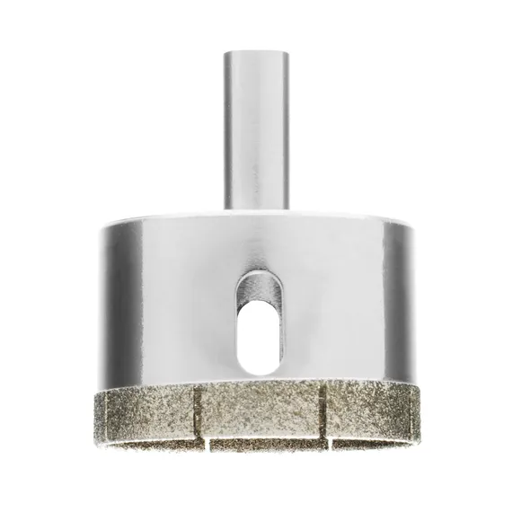 Сверло по стеклу и керамической плитке, 45 х 55 мм, цилиндрический хвостовик Сибртех