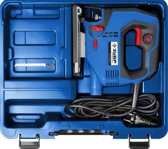 Лобзик электрический ЗУБР 500 Вт, 65 мм кейс Профессионал (ЛП-500 К)