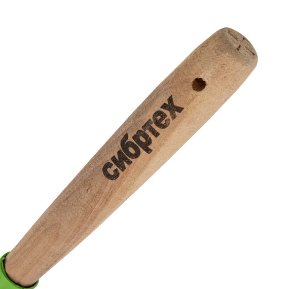 Совок посадочный широкий, 70 х 310 мм, стальной, деревянная рукоятка, Агроном, Сибртех