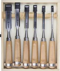 ЗУБР Классик, СТ-500, 6 предм, набор стамесок - долот (18096-H6)