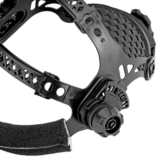 Щиток защитный лицевой (маска сварщика) F10, см. окно 100х96, Real Color, DIN 4-8/9-13 Denzel