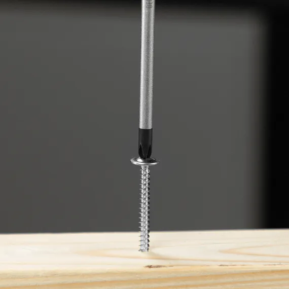 Отвертка, PH1х150 мм, S2, 3к рукоятка Denzel