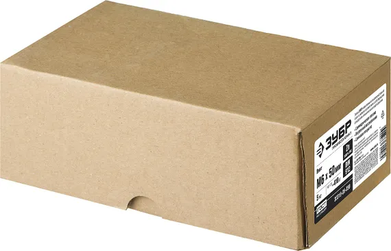 ЗУБР DIN 912, кл. пр. 8.8, М6 х 50 мм, цинк, 5 кг, винт с внутренним шестигранником, Профессионал (30318-06-050)