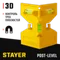 STAYER POST LEVEL, магнитный уровень-угольник (3456)