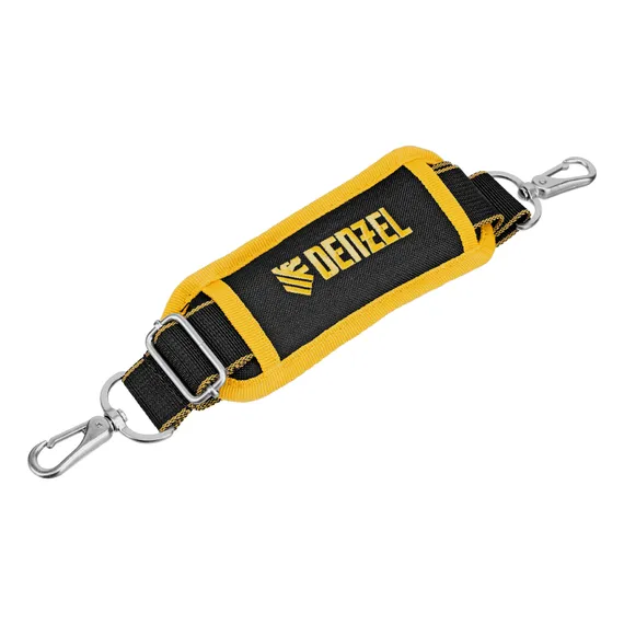 Сумка для инструмента, 400х170х300 мм, 3 отделения, 28 карманов, наплечный ремень Denzel