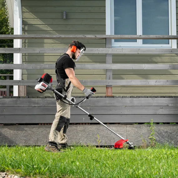 Триммер бензиновый MT-43S, 43 см³, разъемная штанга, состоит из 2 частей MTX