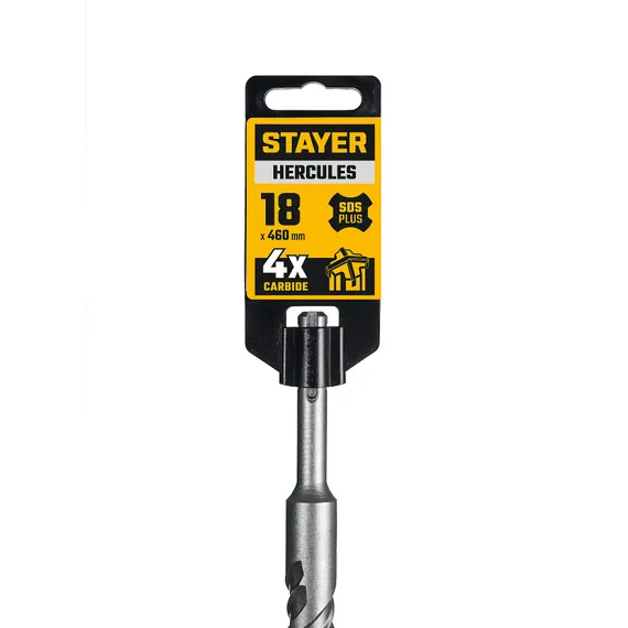 STAYER HERCULES-4Х 18x460 мм, SDS-plus бур (29290-460-18)