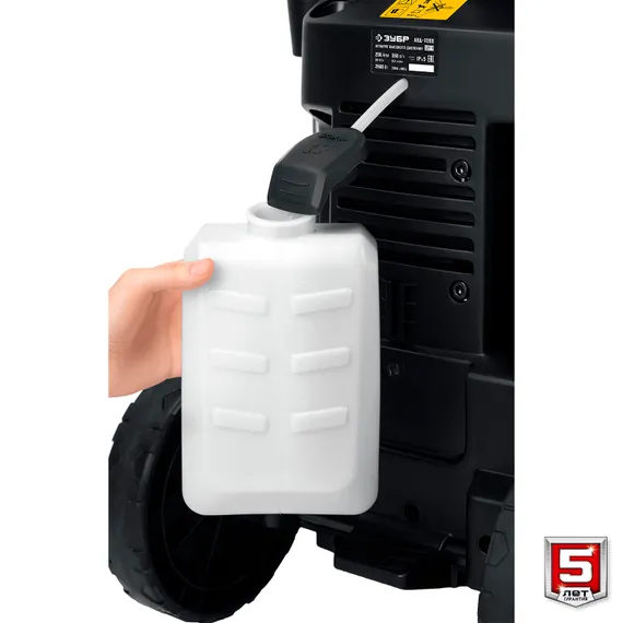 ЗУБР 200 Атм, 2600 Вт, мойка высокого давления, пистолет МИГ-280, Профессионал (АВД-П200)