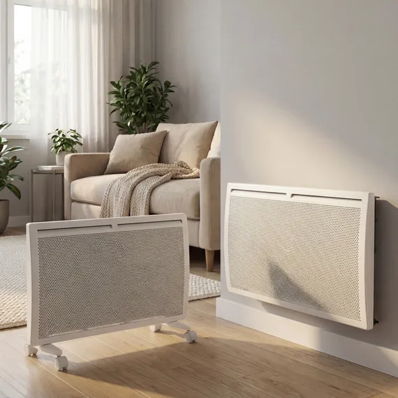 Конвектор гибридный электрический HybridX-2000, ИК нагреватель, цифровой термостат Denzel