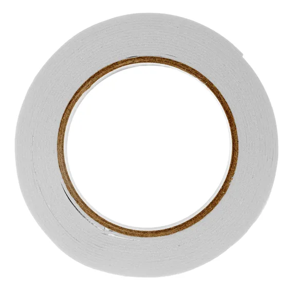 Лента клейкая на вспененной основе, двусторонняя белая 25 мм х 5 м Matrix