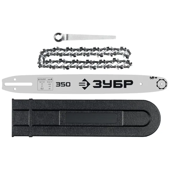 Электрическая цепная пила, ЗУБР 1800 Вт, 35 см шина, (ПЦ-1835)