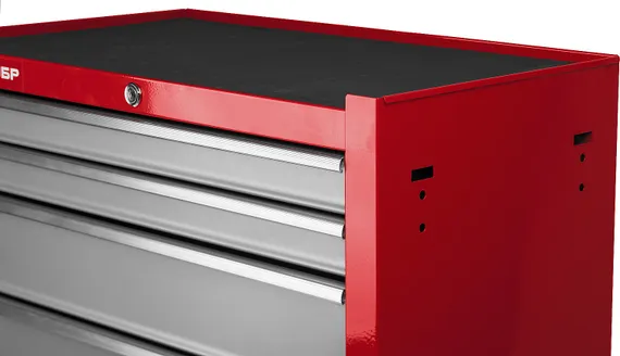 ЗУБР 680 х 330 х 880 мм, инструментальная тележка с 7 ящиками (38905-7)