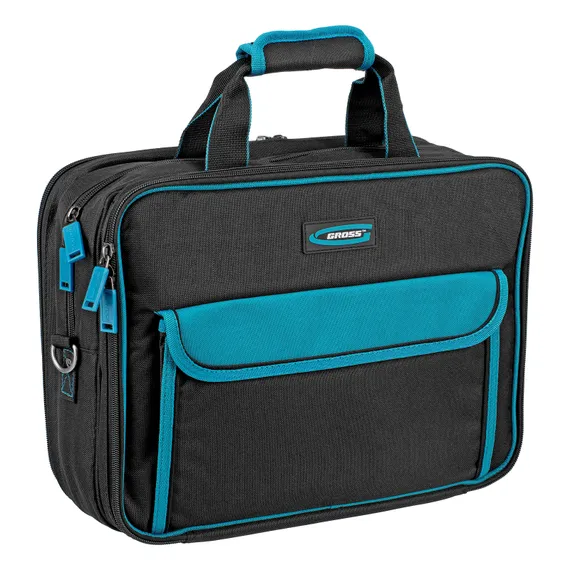 Сумка для инструмента Meister, 31 карман, отсек для ноутБука, наплечный ремень, 400 х 170 х 300 мм Gross