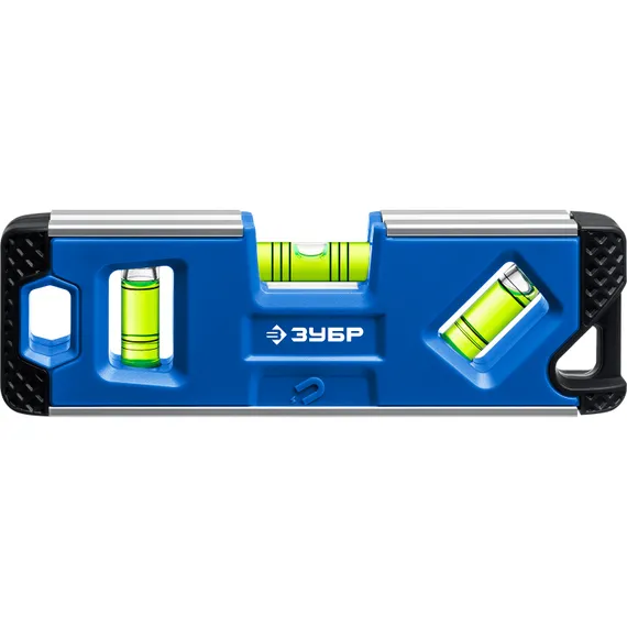 ЗУБР КОМПАКТ 3М, 150 мм, Т-образный усиленный профиль, магнитный компактный уровень, Профессионал (34552)