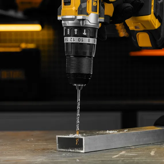 Сверло спиральное по металлу 4,2 х 119 мм, Р6М5, Golden Tip, удлиненное Denzel